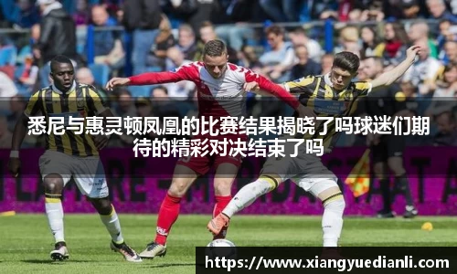 悉尼与惠灵顿凤凰的比赛结果揭晓了吗球迷们期待的精彩对决结束了吗